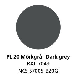 Dark grey：灰色