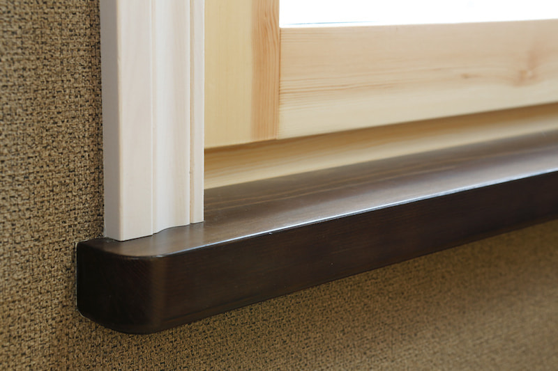 北欧家具仕様の造作材ディテール