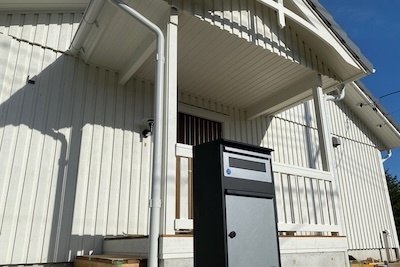 宅配ボックスの設置例