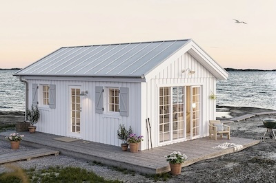 スウェーデン製の外装パネル