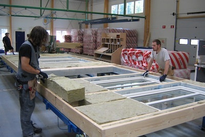 スウェーデン本国仕様の住宅