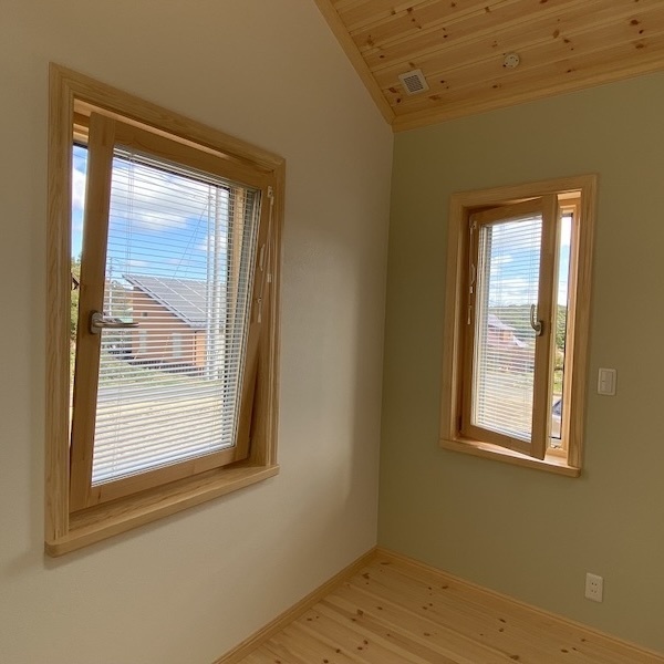 Kvillsfors の木製窓