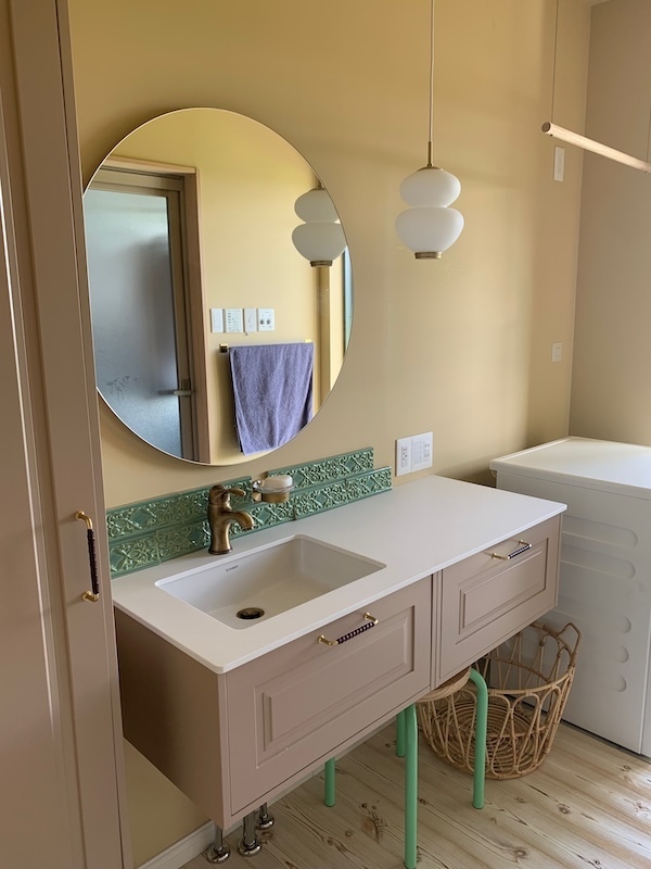 真鍮レザーの取手